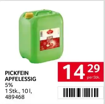 Transgourmet Pickfein apfelessig Angebot