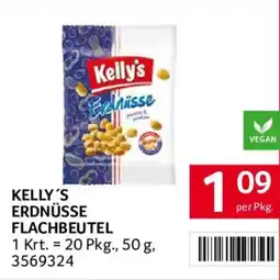 Transgourmet Kelly's erdnüsse flachbeutel Angebot