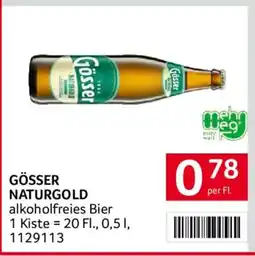 Transgourmet Gösser naturgold Angebot