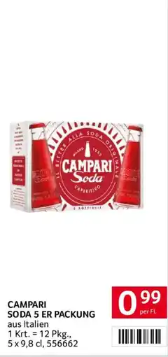 Transgourmet Campari soda 5 er packung Angebot