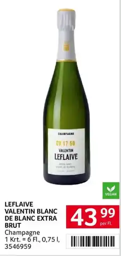 Transgourmet Leflaive valentin blanc de blanc extra brut Angebot
