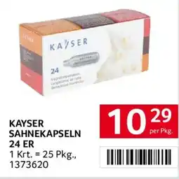 Transgourmet Kayser sahnekapseln Angebot