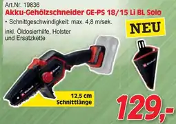 Zgonc Akku-Gehölzschneider GE-PS 18/15 LI BL Solo Angebot