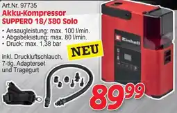 Zgonc Akku-Kompressor SUPPERO 18/380 Solo Angebot