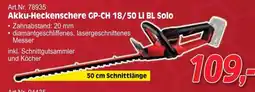 Zgonc Akku-Heckenschere GP-CH 18/50 Li BL Solo Angebot