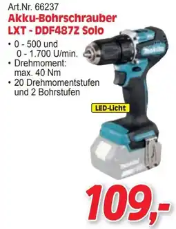 Zgonc Akku-Bohrschrauber LXT-DDF487Z Solo Angebot
