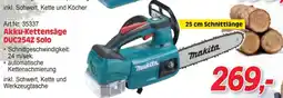 Zgonc Akku-Kettensäge DUC254Z Solo Angebot