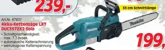 Zgonc Akku-Kettensäge LXT DUC357ZX2 Solo Angebot