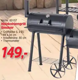 Zgonc Holzkohlengrill Smoker Angebot