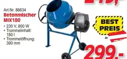 Zgonc Betonmischer MIX180 Angebot