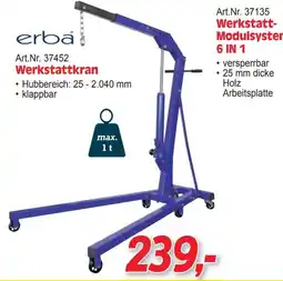 Zgonc Werkstattkran Angebot