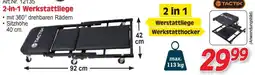 Zgonc 2-in-1 Werkstattliege Angebot