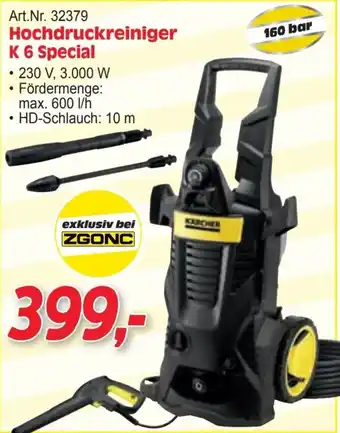 Zgonc Hochdruckreiniger K 6 Special Angebot