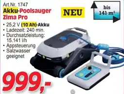 Zgonc Akku-Poolsauger Zima Pro Angebot