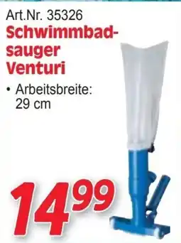 Zgonc Schwimmbad- sauger Venturi Angebot