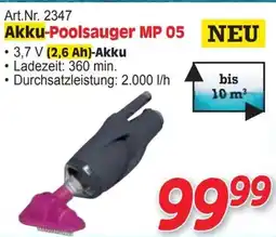 Zgonc Akku-Poolsauger MP 05 Angebot