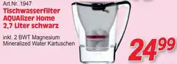 Zgonc Tischwasserfilter AQUAlizer Home schwarz Angebot