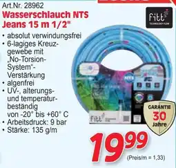 Zgonc Wasserschlauch NTS Jeans 15 m 1/2 Angebot