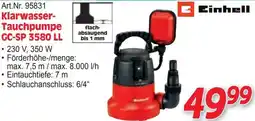 Zgonc Klarwasser- Tauchpumpe GC-SP 3580 LL Angebot
