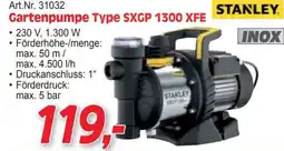 Zgonc Gartenpumpe Type SXGP 1300 XFE Angebot