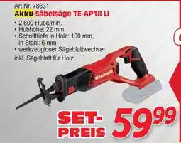 Zgonc Akku-Säbelsäge TE-AP18 Li Angebot