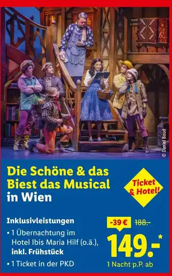 Die Schöne & das Biest das Musical in Wien