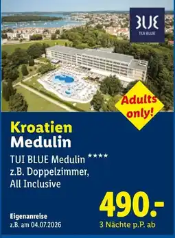 Lidl Reisen Kroatien Medulin Angebot