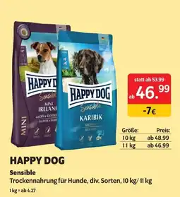 Das Futterhaus Happy dog Angebot