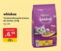 Das Futterhaus Whiskas Angebot