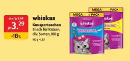 Das Futterhaus Whiskas Angebot