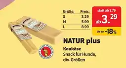 Das Futterhaus NATUR plus Angebot
