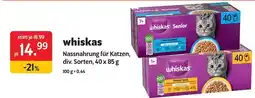 Das Futterhaus Whiskas Angebot