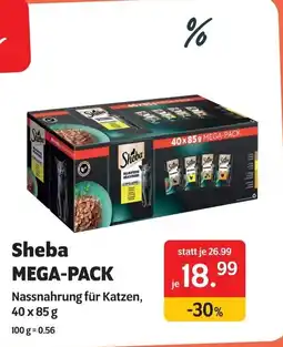 Das Futterhaus Sheba mega-pack Angebot