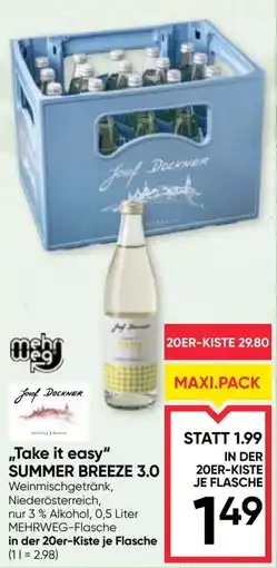 Maximarkt Take it easy SUMMER BREEZE 3.0 Angebot