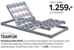 XXXLutz TEMPUR Premium Flex 3000 Angebot