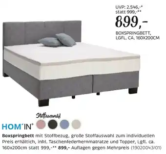 Boxspringbett