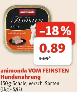Fressnapf Animonda vom feinsten hundenahrung Angebot