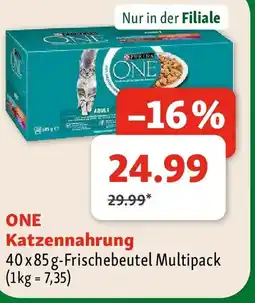 Fressnapf ONE Katzennahrung Angebot