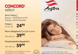 Matratzen Concord Serie Cotton Polster | Angebot