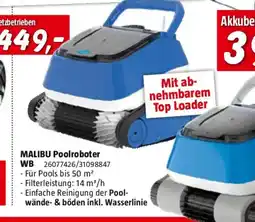 Bauhaus MALIBU Poolroboter WB 26077426/31098847 Angebot