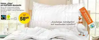 Polster chipo mit fairtrade-baumwolle