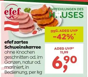 ADEG efef zartes Schweinskarree Angebot