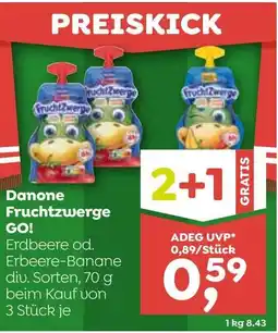 ADEG Danone Fruchtzwerge GO! Angebot