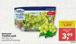 ADEG SanLucar Trauben weiß Angebot