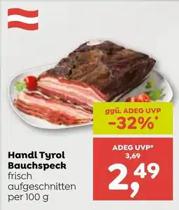 ADEG Handl Tyrol Bauchspeck Angebot
