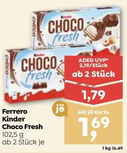 ADEG Ferrero Kinder Choco Fresh Angebot