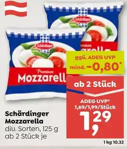 ADEG Schärdinger mozzarella Angebot