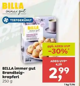 ADEG BILLA immer gut Brandtei krapferl Angebot