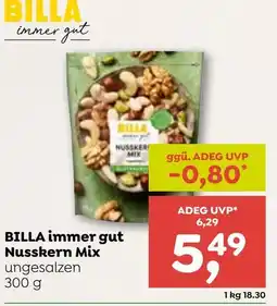 ADEG BILLA immer gut Nusskern Mix Angebot