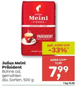 ADEG Julius Meinl Präsident Angebot